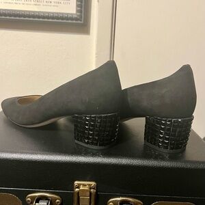 MICHAEL Michael Kors Black Studded Heels
